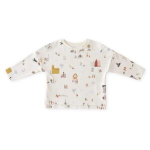 PEHR Dropped Shoulder Long Sleeve Top